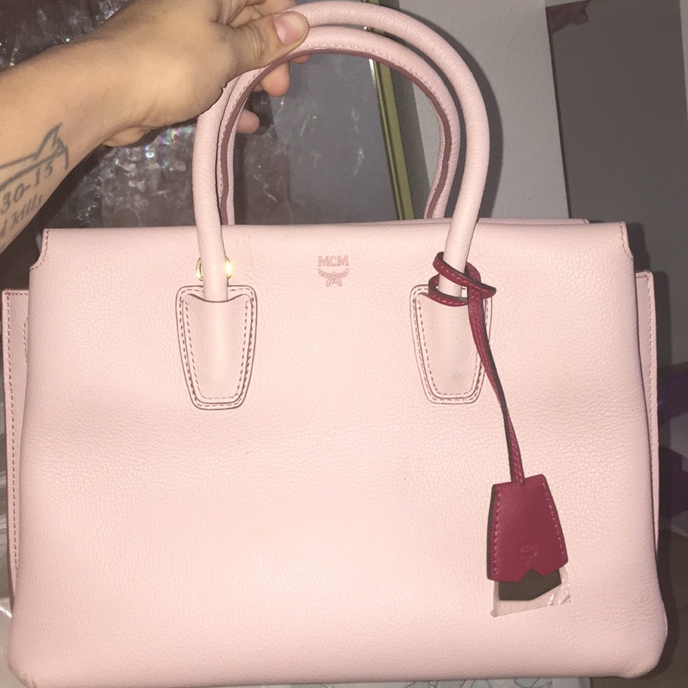 MCM PINK BAG